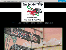 Tablet Screenshot of catalinalobstertrap.com